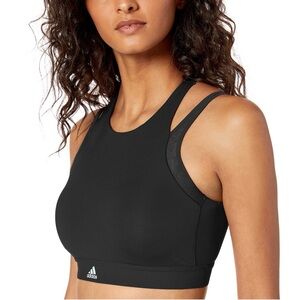 Adidas Women's Sleek Black Sports Bra